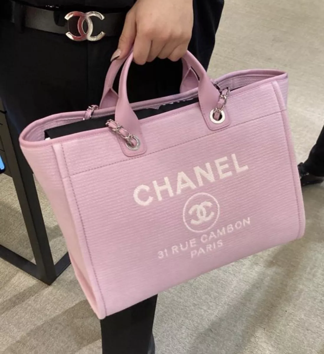 chanel shopper bag 2022