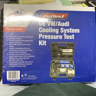 OE, Unitest VW/Audi Cooling System Pressure Test Kit, Part #PBT71515 - NEW
