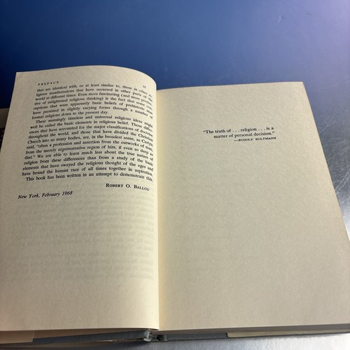 The Nature of Religion~Robert O. Ballou~VINTAGE 1968 Hardcover~Very Rare Book!!! - Picture 13 of 20