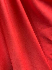 RED LIGHT WEIGHT COTTON FABRIC 58 in. Sold By The Yard