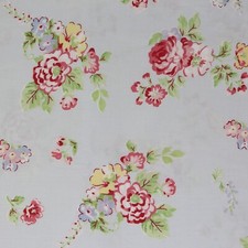 Pottery Barn Kids Cottage Floral Full Size Flat Sheet 100 Cotton