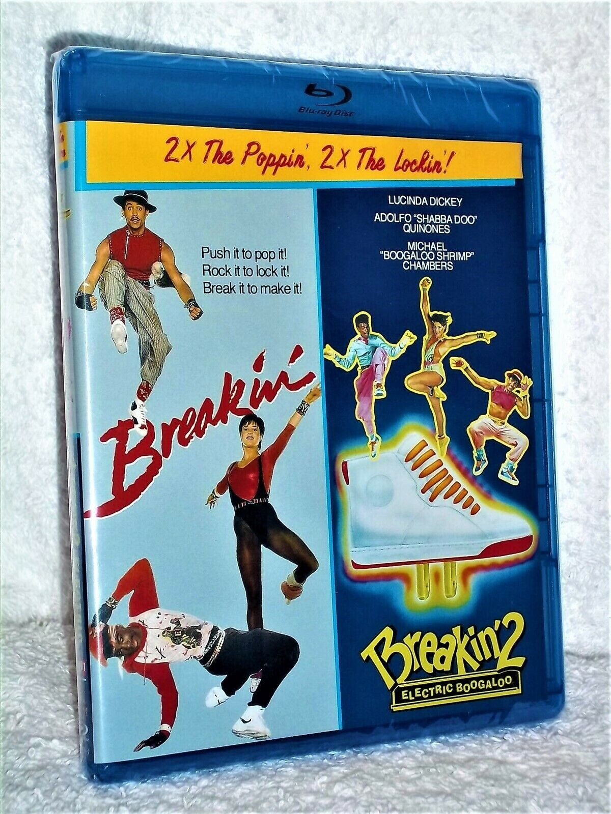 Breakin & Breakin 2 Electric Boogaloo (Bluray, 2015) NEW dance music