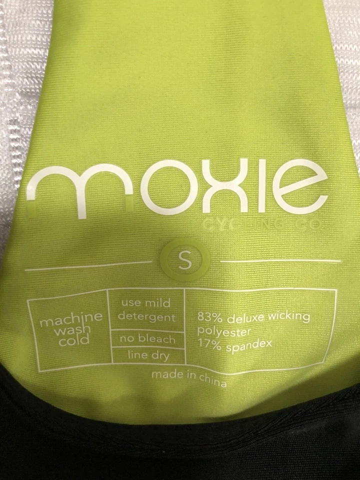 Camiseta sin mangas Moxie Cycling Co. actividad de alta visibilidad esmeralda/aqua/negro S nueva con etiquetas Foto 3 de 4