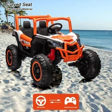 24V Ride on UTV Car 2 Seater 4X4 Off-Road Electric ATV for Kids W/ Quick Charger