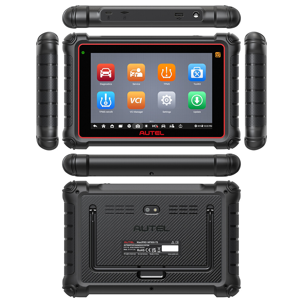 Autel MaxiPRO MP900-TS Diagnostic Scanner With Endoscope - Professional Automotive Tool Kit