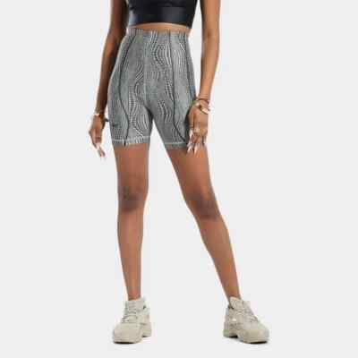 NEW! REEBOK x Cardi B Women's Sz 3X High-Rise Elastic-Waist Biker Shorts