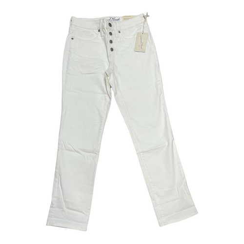 Straight White Vintage Stretch Jeans | eBay