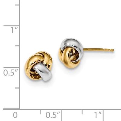 [STONE HENgE] 韓国☆14K Gold☆Love Knot Piercing Amazon.com: Solid 14K Yellow Gold 10mm Love Knot Shiny