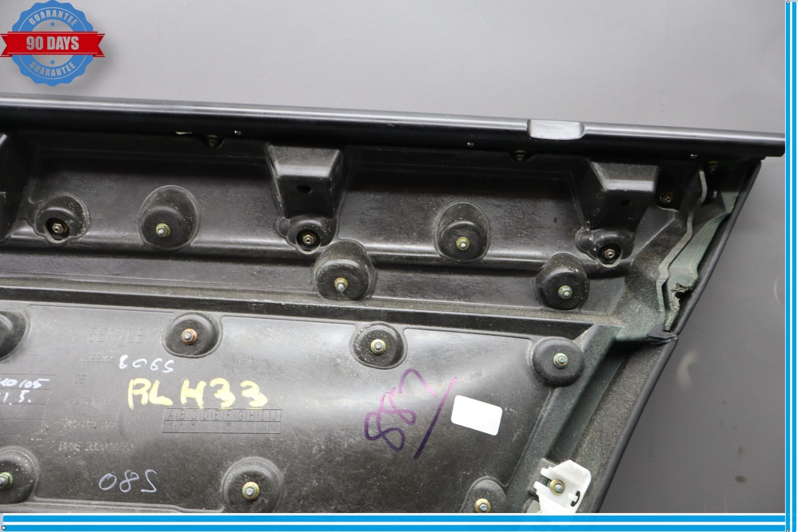 06-12 Bentley Continental Flying Spur Rear Left Side Interior Door Panel Oem