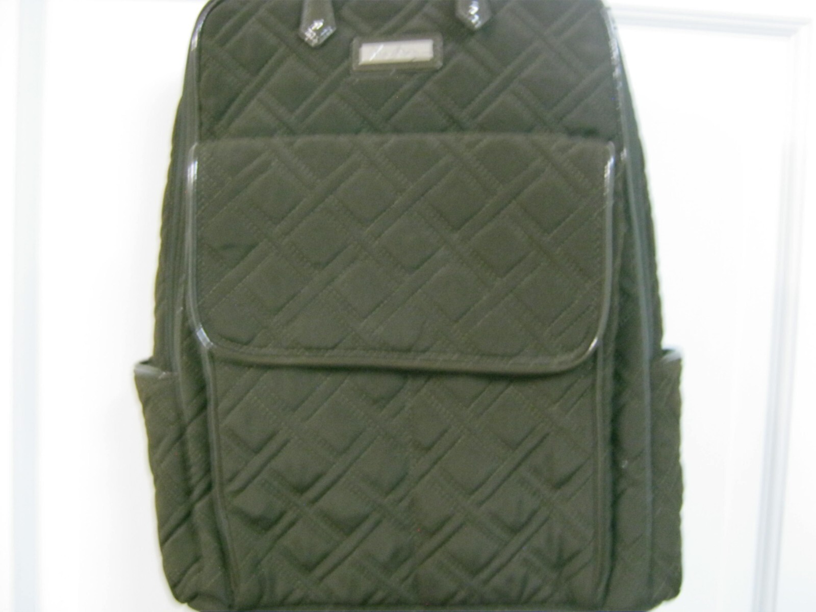 Vera Bradley Small Backpack Solid Brown Microfibe… - image 2