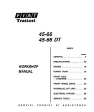 Fiat 66 serie 45 55 60 65 70 80 incl manuale officina DT