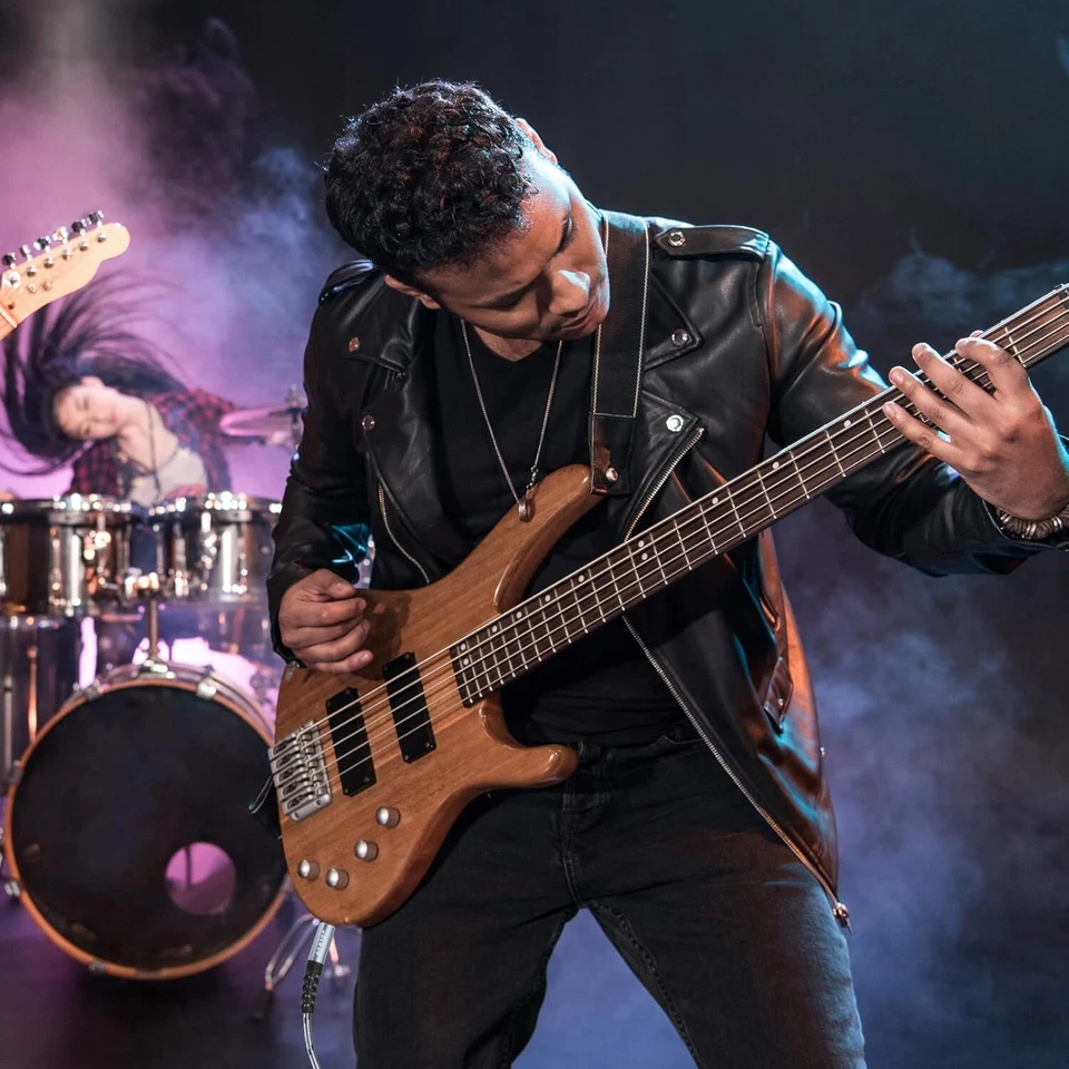 6ft NOISELESS Electric Guitar Bass Cable Pedal AMP Cord 1/4" USA KEYBOARD LOT - Image 3 of 4