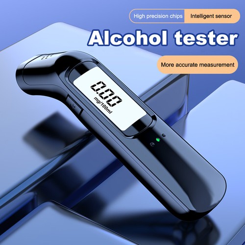 Digitaler Atemtester Alkoholtester Analysator Detektor Polizei Wiederaufladbar