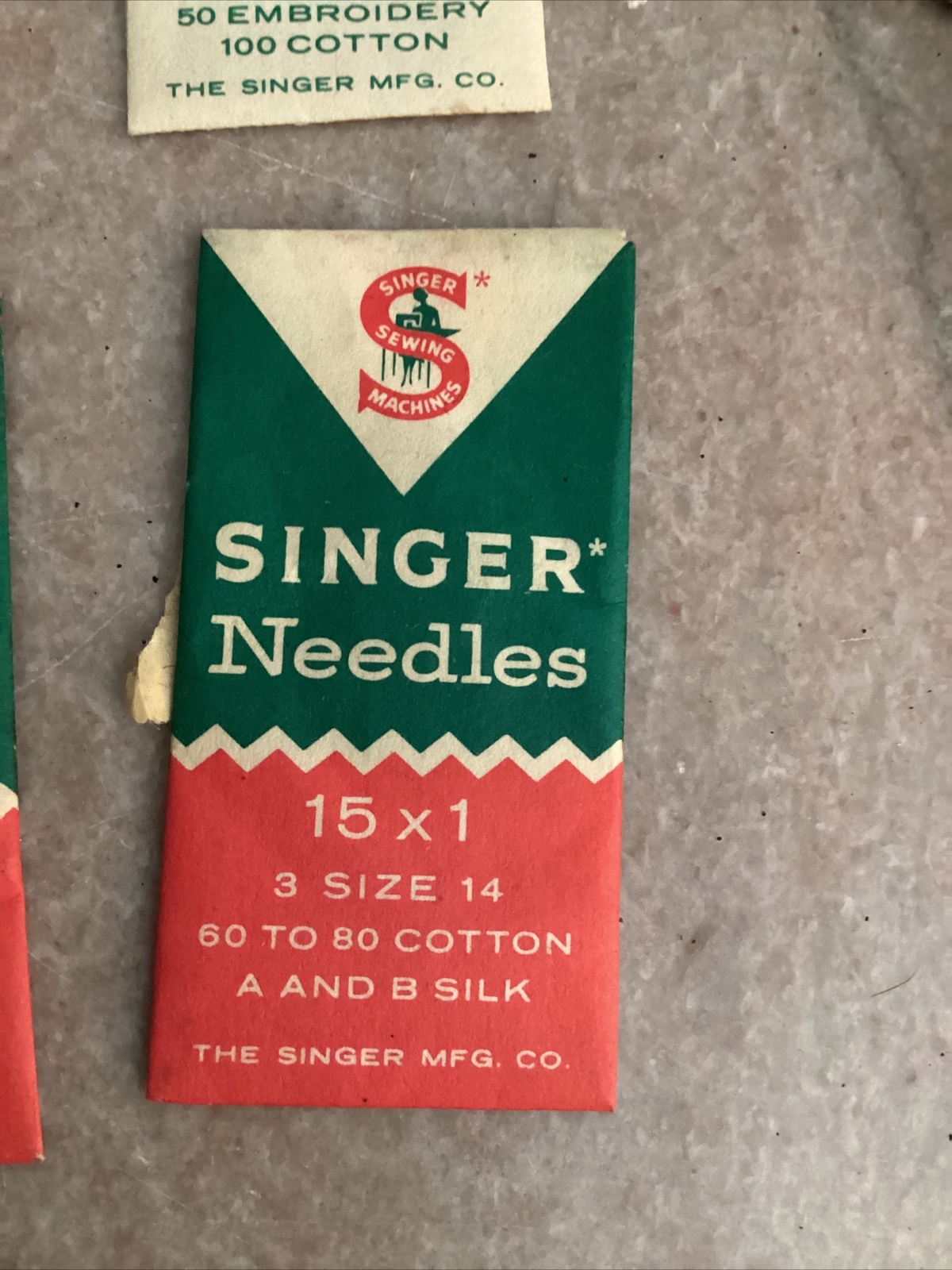 Vintage Singer Sewing Machine Size 11 Needles 3 Pack Item 2020 15X1