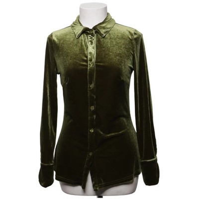Urban Threads, Hemd, Größe: XS, Grün, Polyester, Einfarbig, Samt, Damen #Hh6
