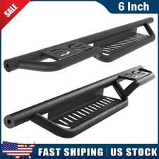 For 1997-2006 Jeep Wrangler Tj 2 Door 6 Inch Running Boards Side Step Nerf Bar