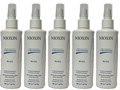 5 Nioxin BIONUTRIENT CREATIVES BLISS for FINE TO THIN HAIR  6.8 oz ea (040)