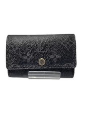 LOUIS VUITTON Multicles 6 Monogram Eclipse BLK Canvas BLK All-over pattern Men's