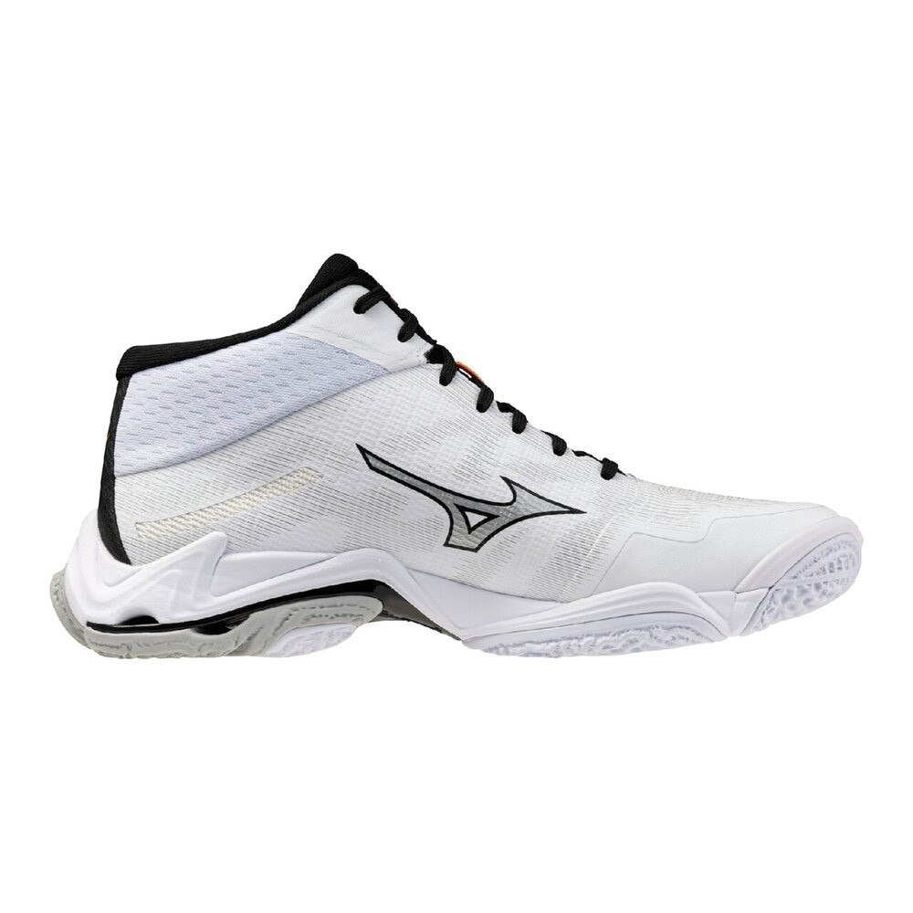 MIZUNO Wave Lightning Elite MID V1GA2605 51 White Black Width 2E