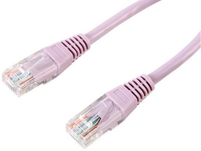 PRO SIGNAL - 1m Violet Cat5e Ethernet Patch Lead
