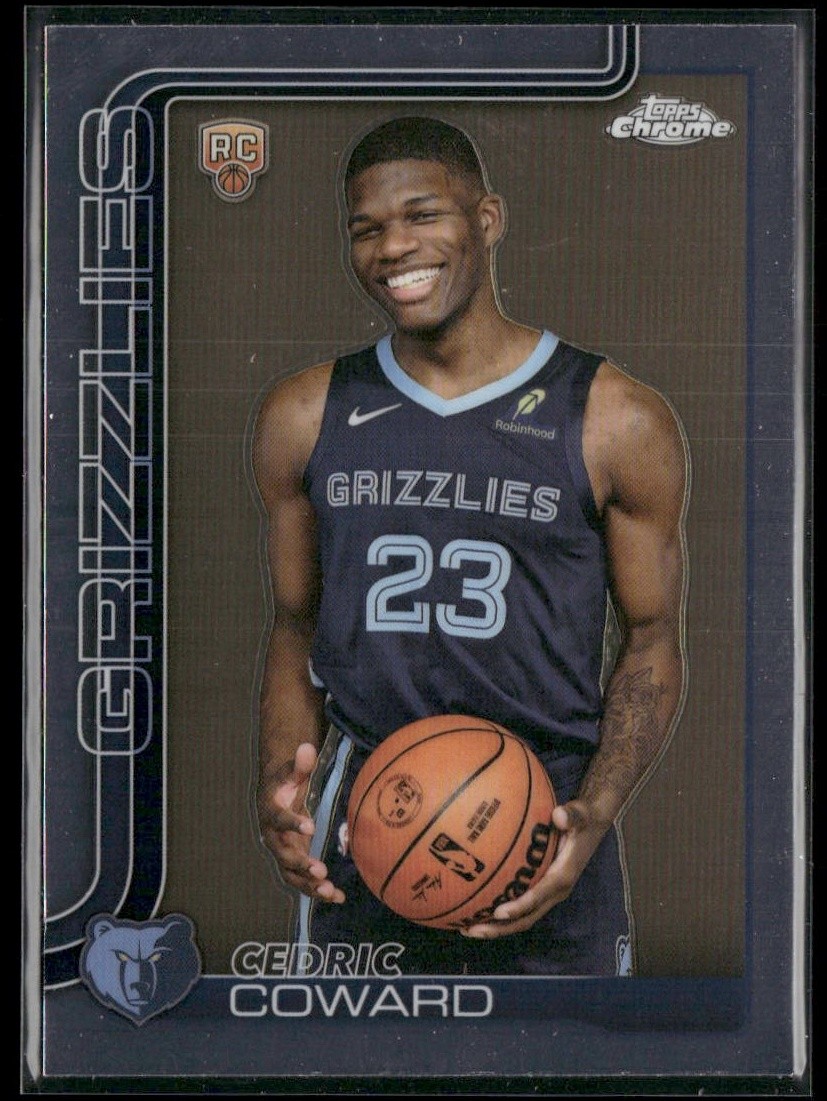2025-26 Topps Chrome #261 Cedric Coward