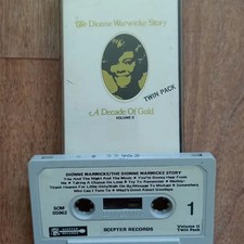 Dionne Warwick Imported Cassette Tape - A Decade Of Gold