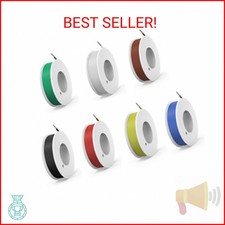 22 awg Silicone Electrical Wire Cable 7 Colors 26ft Each 22 Gauge Hookup Wires