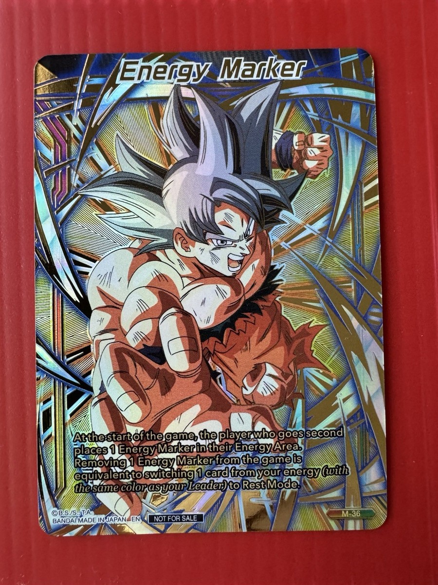 ドラゴンボール超 エナジーマーカー 孫悟空 チャンピオンシップ 英語 M-36 DBS UI Goku Energy Marker M-36 Championship 2025 Finals Energy