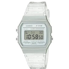 Casio F-91W Transparent Digital Watch New Unopened Official