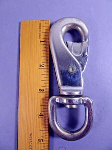 1 Heavy Duty Marine SWIVEL LOBSTER CLASP 5" Connector Steel