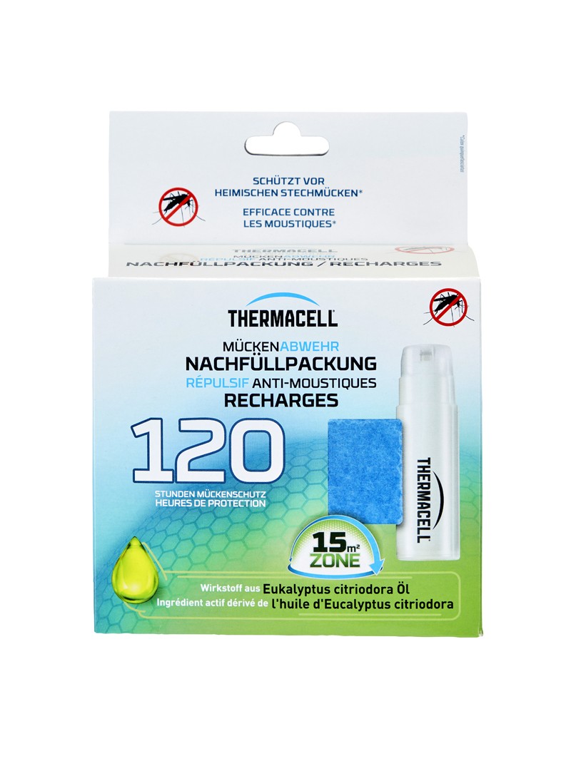 Thermacell Nachfüllpack 120h Set Gaspatronen - Plättchen PT-19 Wirkstoff pflanzl