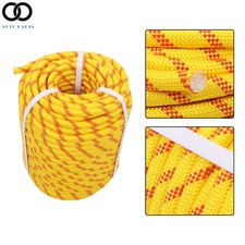 Double Braided Arborist Rope 1/2 in x 200 ft 48 Strand Braided Polyester Rope