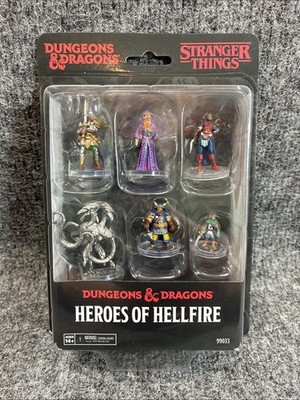 Stranger Things Dungeons & Dragons Heroes of Hellfire 6 Figure Set