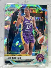 2024 Panini Prizm WNBA Ice Prizms #97 Aari McDonald Los Angeles Sparks