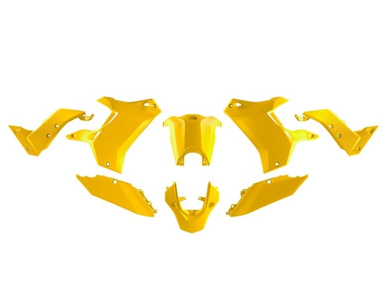 Rtech Plastikkit S'adapte À Yamaha Ténéré 700 À Partir De 19 Révolution Jaune - Photo 1/1