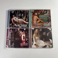 Taylor Swift The Life Of A Showgirl Acoustic Version CD Bundle Set of 4