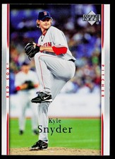 2007 Upper Deck #579 Kyle Snyder