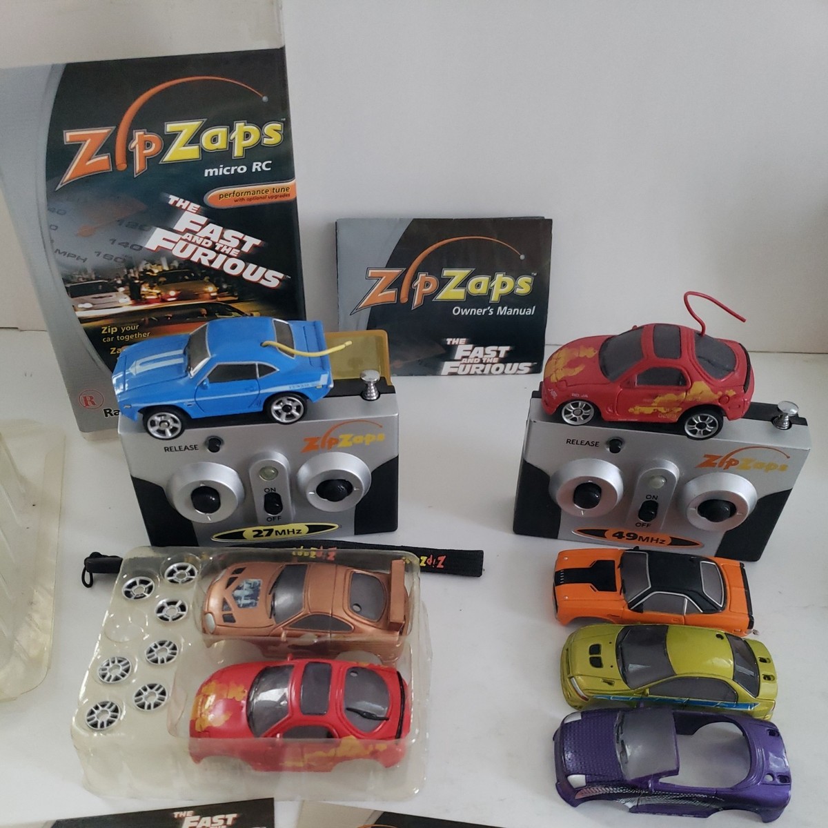 RadioShack ZipZaps The Fast and Furious 2 Fast 2 Furious Micro RC