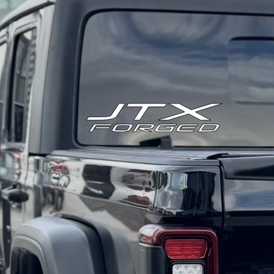 Vinyl Decal for JTX Forged wheels width 6 ,8 ,10  Sticker