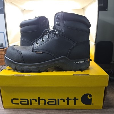 Carhartt Rugged Flex 6-Inch Waterproof Composite Toe  Boots Black CMF6371 11.5