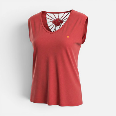 KHUJO Damen T-Shirts Modell: Ulla Rot L