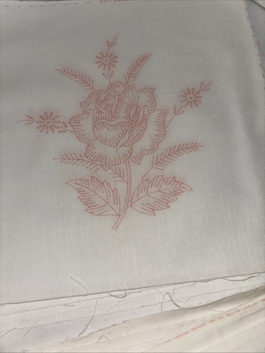 Lot Of Complete And Incomplete Color Block Patterns Cotton Floral Leaf Pattern - Picture 5 of 11