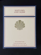 Estee Lauder White Linen Perfumed Body Powder - 3.5 oz / 100 g - New in Box