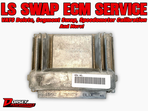 LS SWAP ECM / PCM VATS DELETE SERVICE RED/BLUE & GREEN/BLUE 4.8 5.3 5.7 6.0