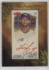 2019 Topps Allen & Ginter Mini Baseball Red Ink 8/10 Lourdes Gurriel Jr Auto 1l2