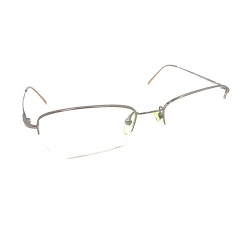 Vogue VO 3442 639 Brown Half Rim Eyeglasses Frames 51-18 130 Designer Women