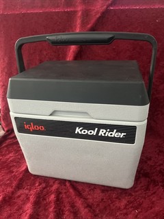 Igloo Kool Rider 6 Qt Travel Cooler 12 Volt Car Compatible Vintage