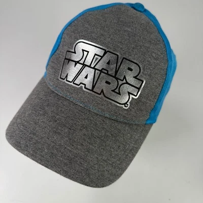 STAR WARS Casquette De Baseball Garçon Gris Bleu OSFM Réglable Polyester - Photo 1/4