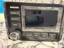 Kicker KMC50 Media Center Used Works Wires Labeled