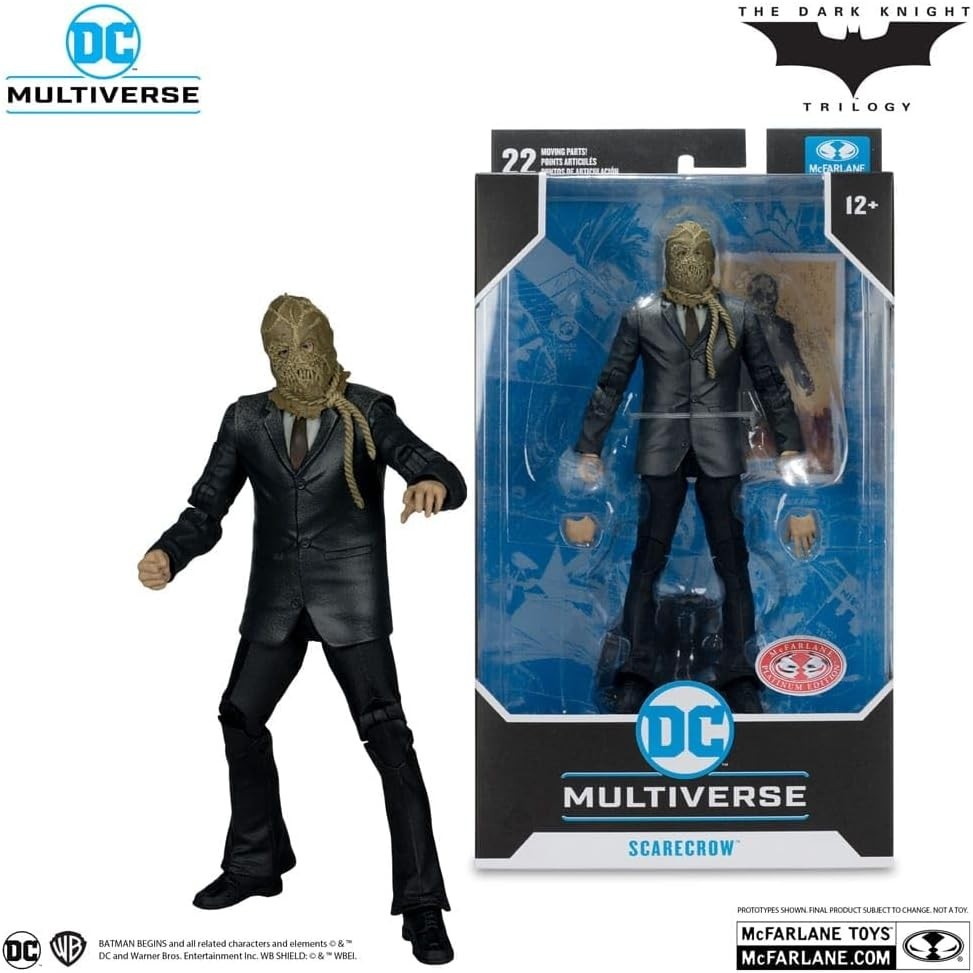 DC Multiverse Batman Begins Scarecrow Chase Version 18cm Figure McFarlane
